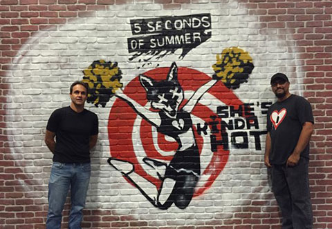 Wall Mural for 5 Seconds of Summer