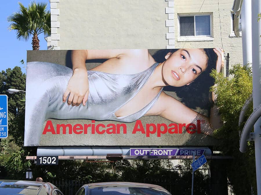 American Apparel Billboard