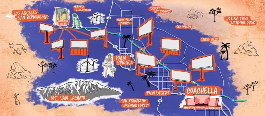 The Ultimate Guide to Coachella 2020 Billboard Ads