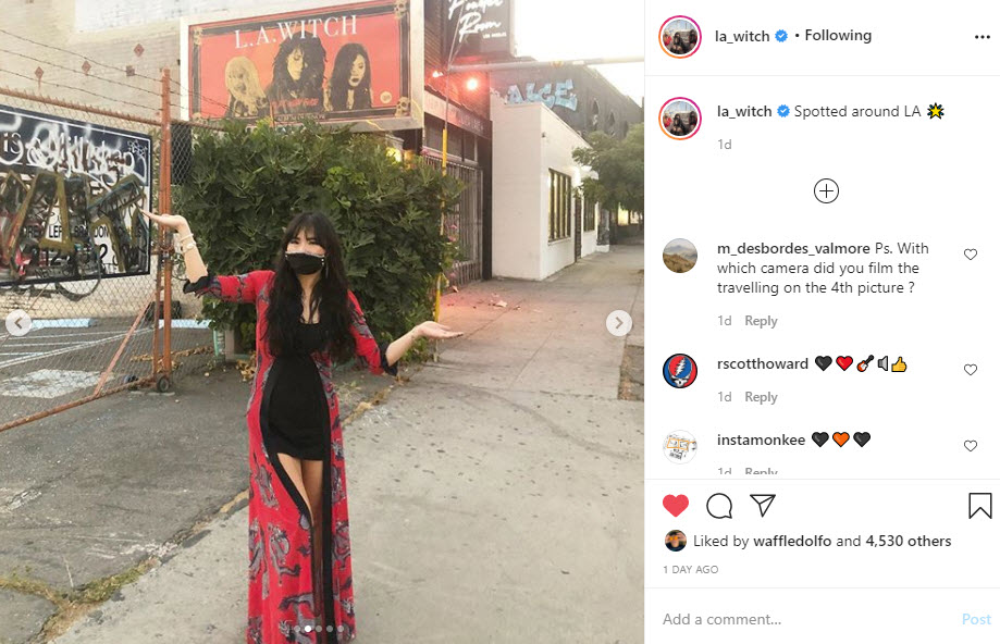 LA Witch Instagram Selfie 2