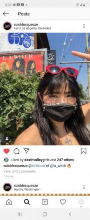 LA Witch Instagram Selfie