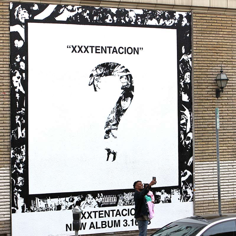 xxxtentacion Mural
