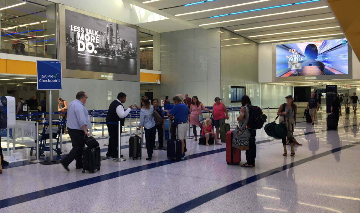 Airport Advertising: Costs and Benefits JFK, LAX, SFO, DFW