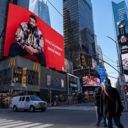 DJ Khaled billboard advertisement
