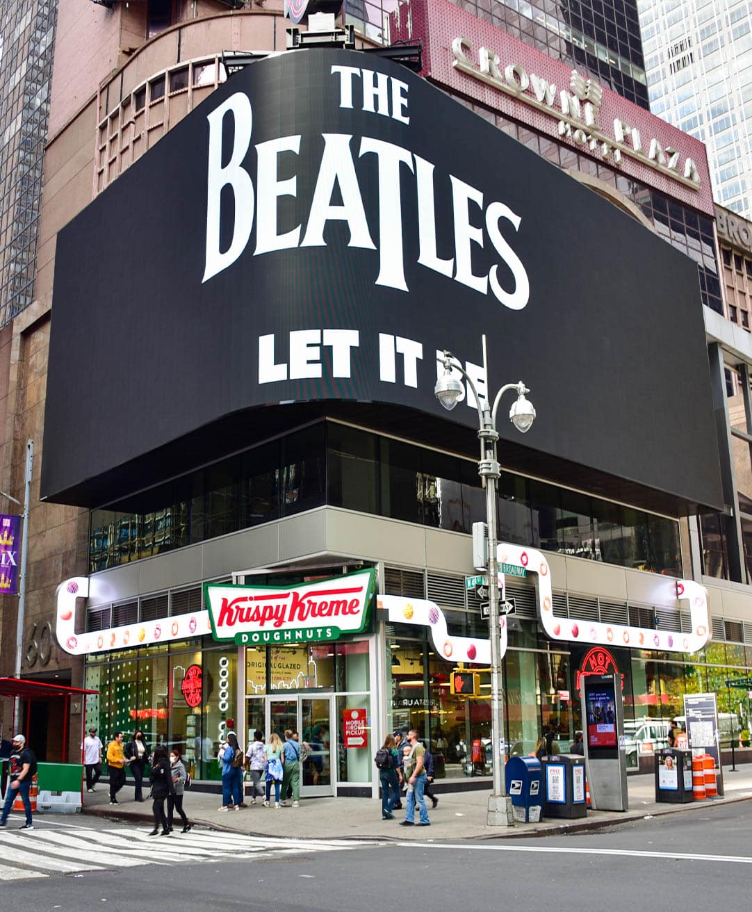 The Beatles Digital Billboard