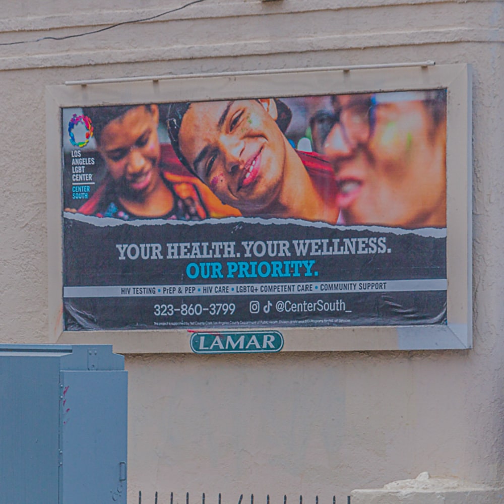 LA LGBT Center 8-Sheet