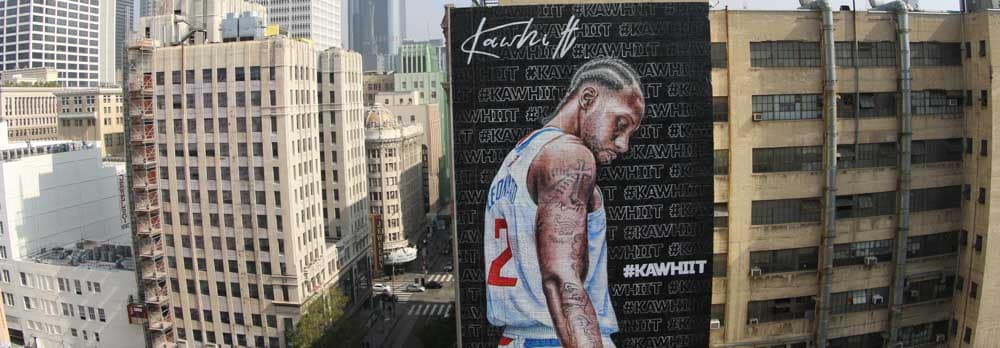 Los Angeles Clippers Mural