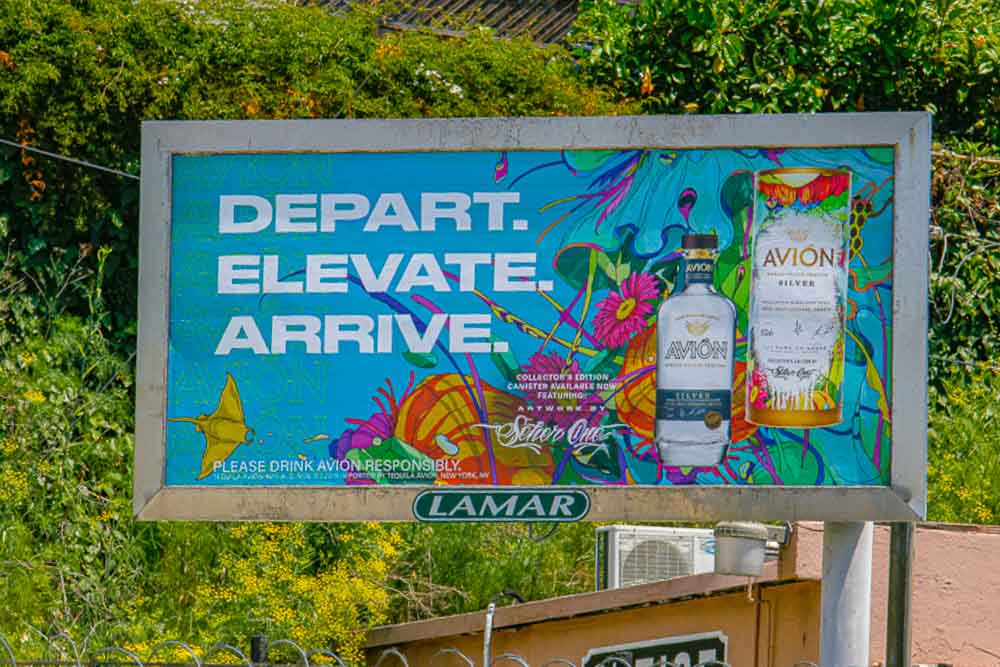 Avión Tequila Wall Murals + Billboards case study