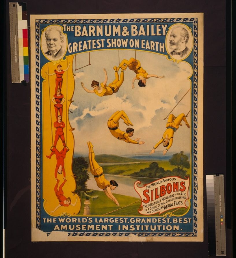 The Barnum Bailey Wheatpasting