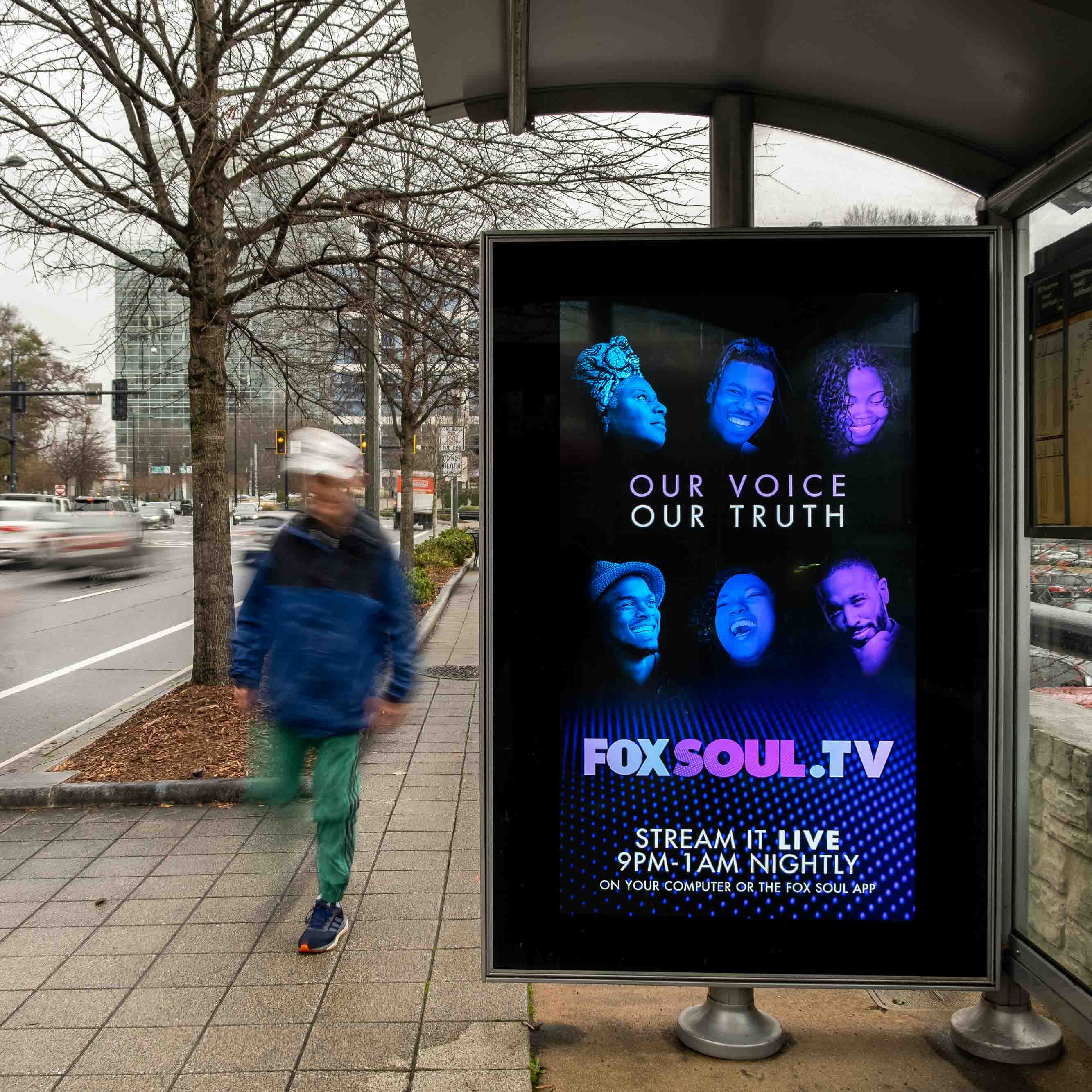 Fox Soul Bus King Ad