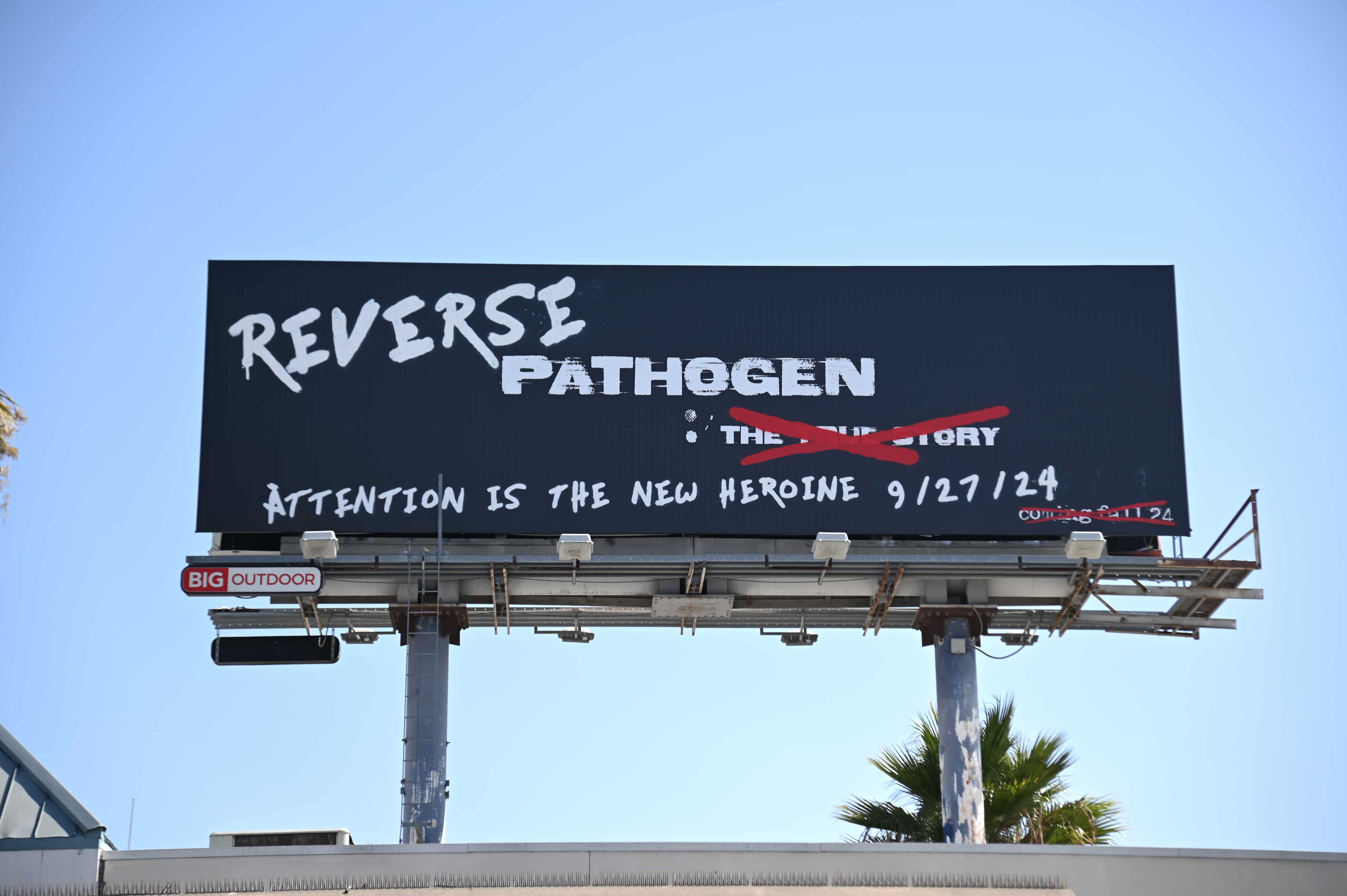 Reverse Pathogen Graffiti Billboard case study