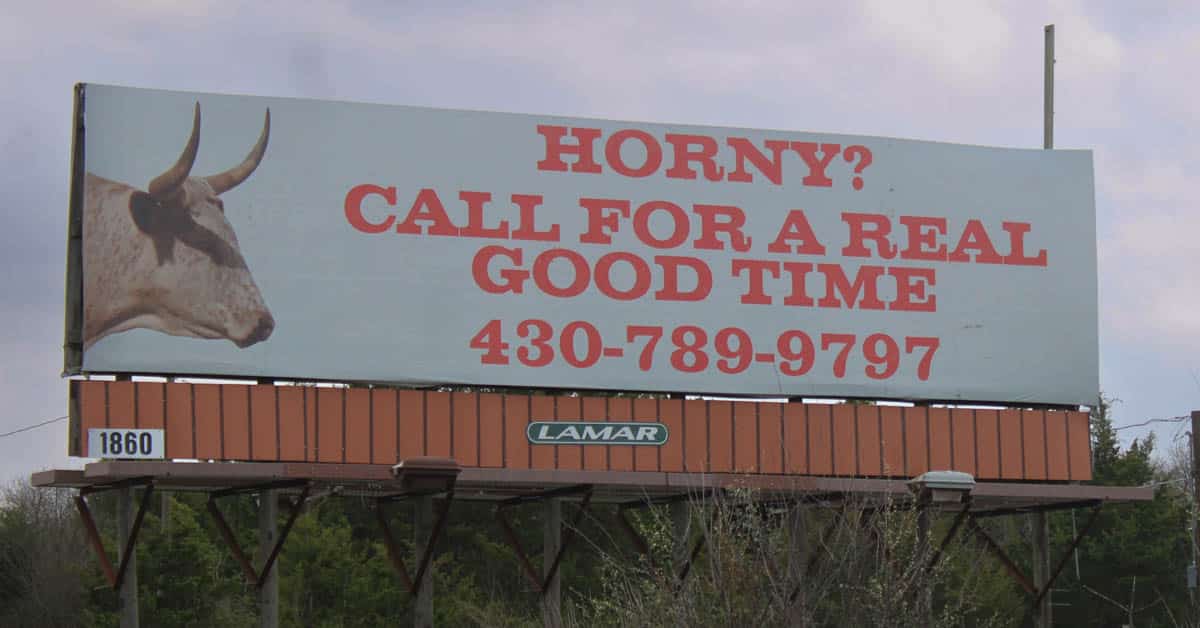 Kacey Musgraves billboard advertising in Texas