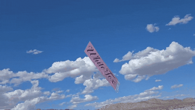 An Aerial Billboard, Reimagined for Fashion