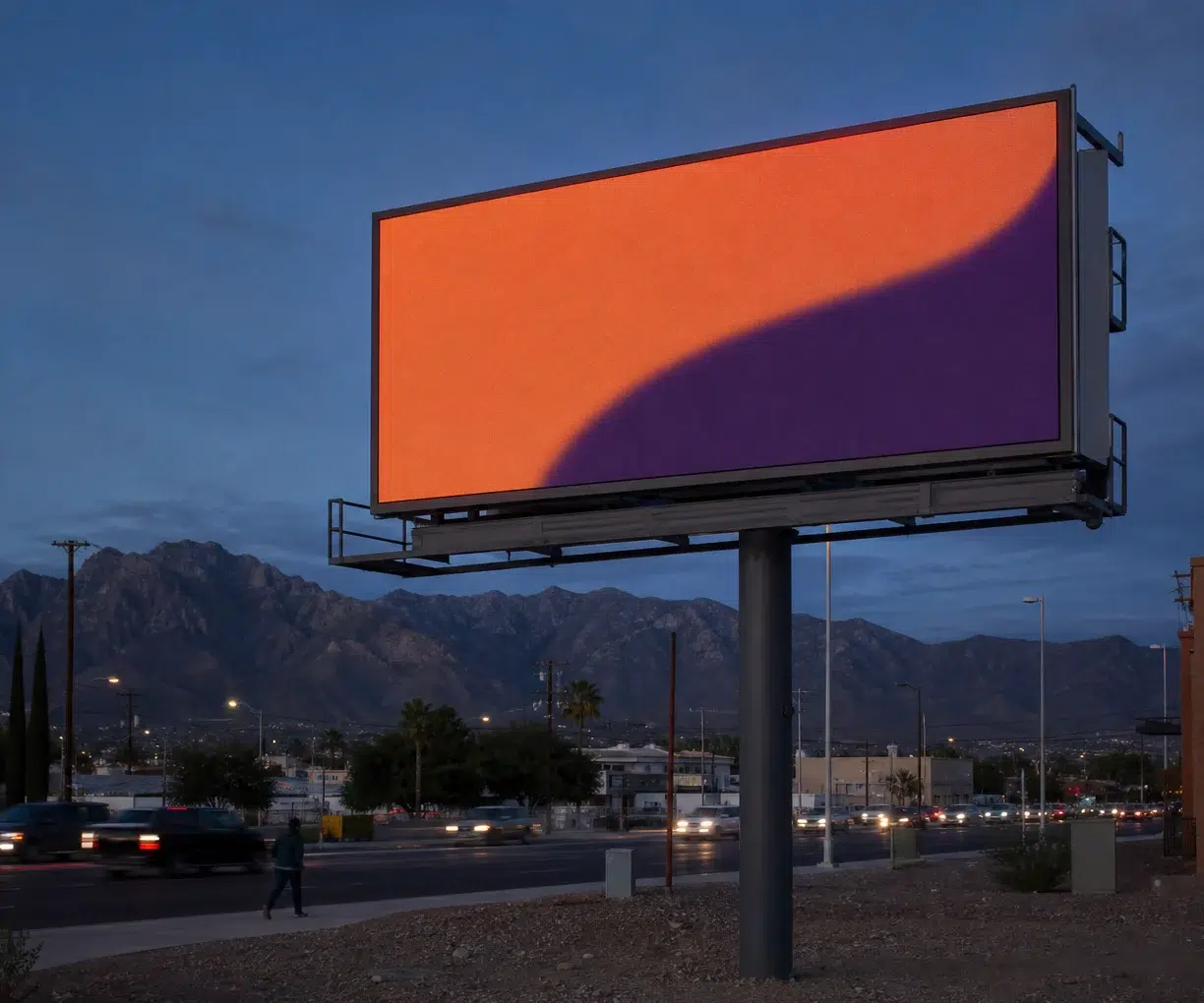 Digital billboard in Eastside, El Paso, TX