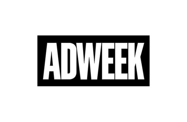 ADWEEK magazine logo: bold white letters on a black rectangular background
