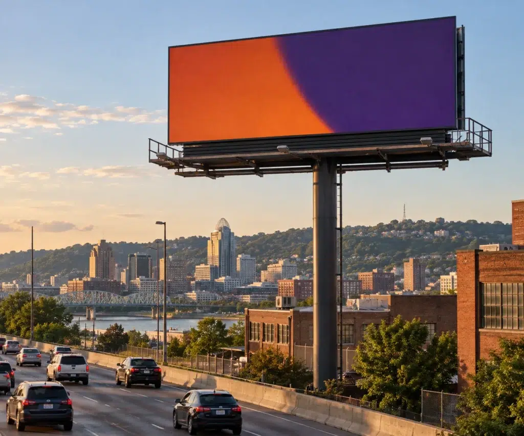 Illustrative Billboard concept inspired by Cincinnati, OH