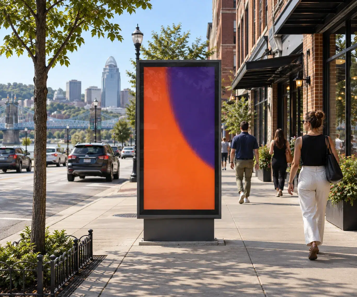 Illustrative Poster concept inspired by Cincinnati, OH