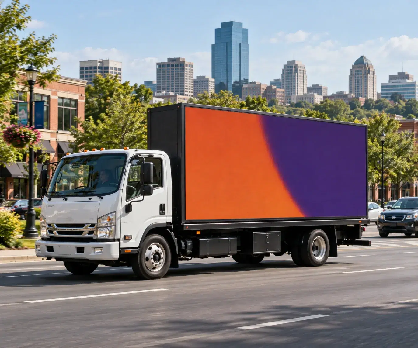 Illustrative Mobile Billboard concept inspired by Lexington, KY