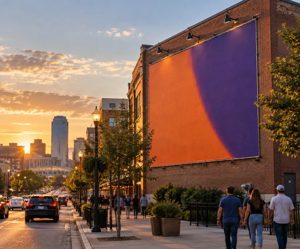 Illustrative Wallscape concept inspired by Lexington, KY