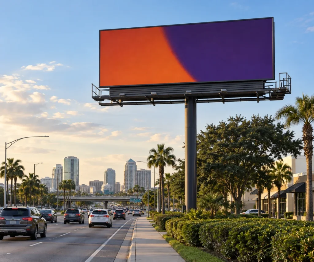 Illustrative Billboard concept inspired by Orlando, FL