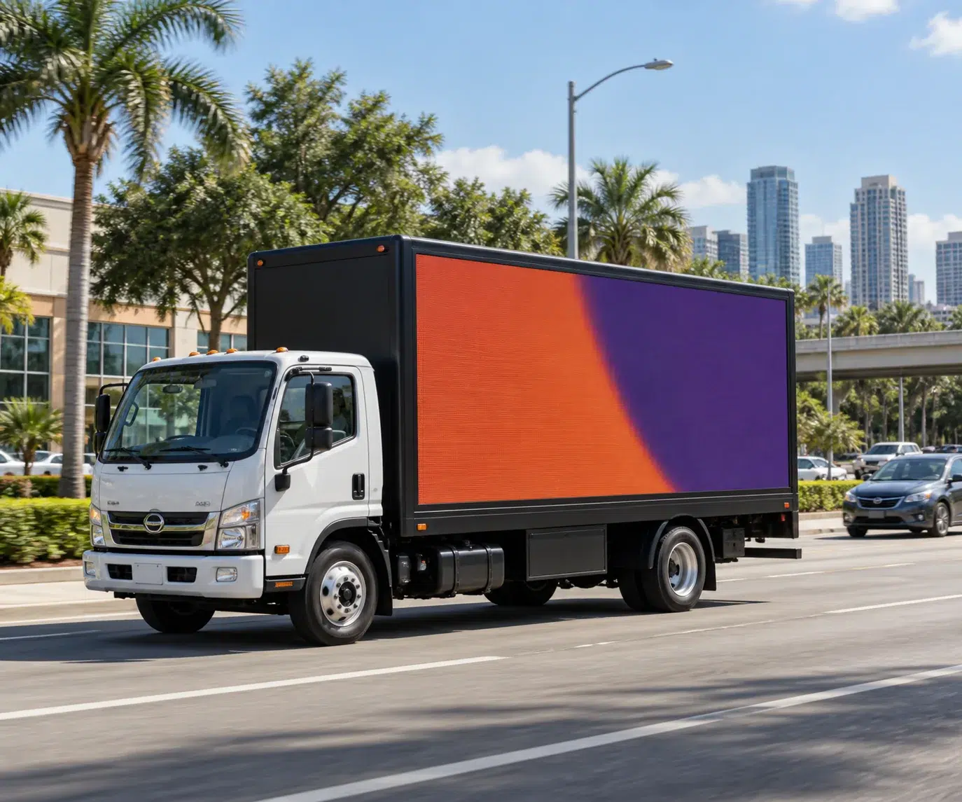 Illustrative Mobile Billboard concept inspired by Orlando, FL