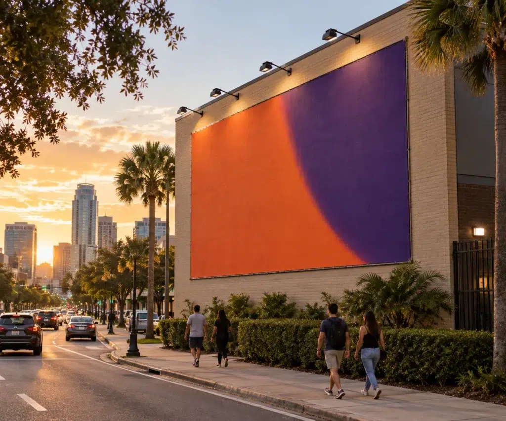Illustrative Wallscape concept inspired by Orlando, FL